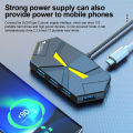 7-in-1 USB Docking Stations USB 3.0 HUB USB Splitter Adapter OTG 5Gbps High Speed Transmission TYPE C Power Supply For PC Laptop. 