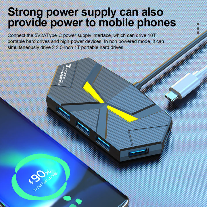7-in-1%20USB%20Docking%20Stations%20USB%203.0%20HUB%20USB%20Splitter%20Adapter%20OTG%205Gbps%20High%20Speed%20Transmission%20TYPE%20C%20Power%20Supply%20For%20PC%20Laptop%20-%20Image%204