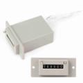 Counter Meter Mechanical Electromagnetic Length 220v. 