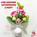 LED Sensor Dream Mushroom Lamp - Multicolor Night Light. 