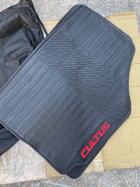 Suzuki Cultus New 2017 Latex Rubber Floor Mats Heavyweight Premium Quality Long Lasting Waterproof and Washable