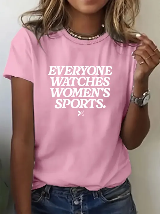 Everyone%20Watches%20Women's%20Sports%20Women%20TShirt%20Summer%20Fashion%20Short%20Sleeved%20T-shirt%20Printed%20O-neck%20Casual%20Tshirt%20Summer%20Streetwear%20-%20Image%202