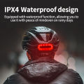 Waterproof IPX4 Bicycle Helmet Led Light Rechargeable Led Safety Taillight Bike Motorcycles Accessories Helmet Moto Helmet Light. 