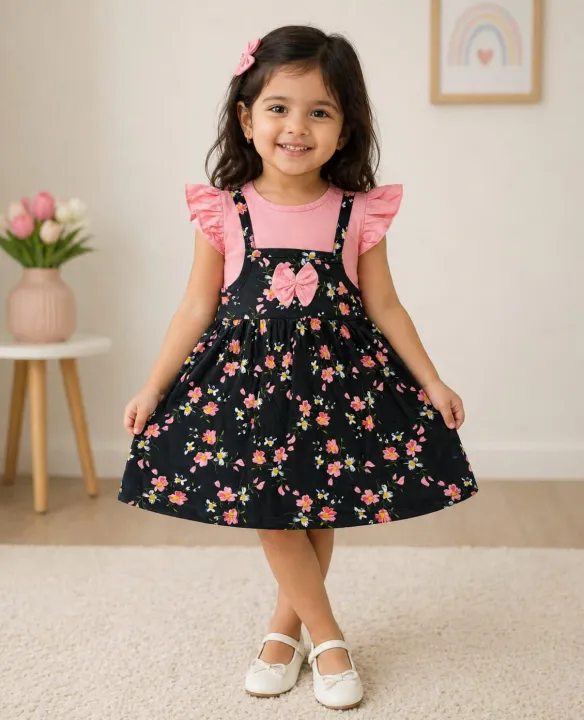 1-2%20and%207-10%20years%20Premium%201%20Piece%20Baby%20Girls%20Tops%20Clothes%20Suits%20Princess%20Christmas%20Kids%20Girls%20Outfits%20Fall%20Winter%20T-Shirt%20Overalls%20Strap%20Plaid%20Dress%20Girls%20Set%20-%20Image%204