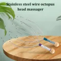 1PC Random Color Pet Massage Claw Head Massager Head Scratching Octopus Scalp Non Soul Extractor Divine Tool For Extracting. 
