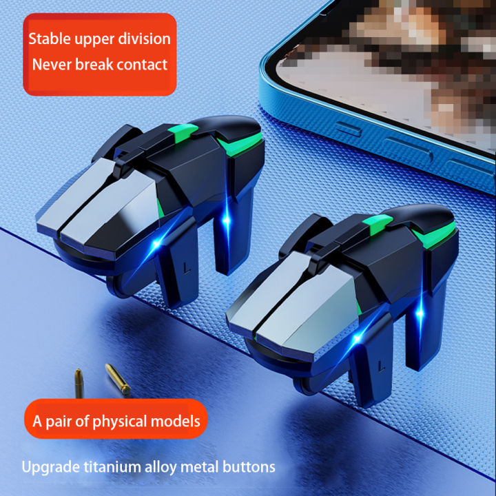 2pcs%20Mobile%20Phone%20Game%20Trigger%20Gamepad%20Joystick%206-Finger%20Aim%20Shooting%20L1%20R1%20Key%20Button%20Game%20Fingertips%20For%20PUBG%20Game%20Controller%20-%20Image%203