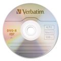 Verbatim CD-R 700MB & DVD R 4.7GB Speed 52x, 80 min with Casing.. 