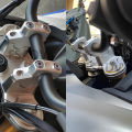 With Offset Risers Clamp Extension Adapter For Voge DSX 900 900 DSX DS900X 2024- Motorcycle Handlebar Riser Lift Booster. 