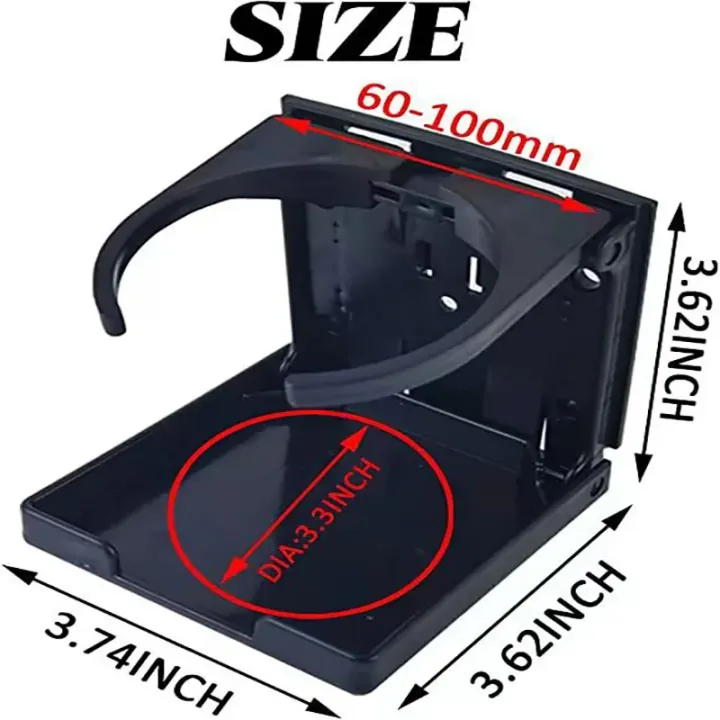 VIKEFON%20Car%20Beverage%20Holder%20Car%20Multi-Function%20Storage%20Rack%20Cola%20Cup%20Holder%20Beverage%20Holder%20Folding%20Cup%20Holder%20With%20Screws%20-%20Image%204