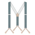 Suspenders for men Fashion Button End Work Suspenders for Men -  Adjustable braces  - Y Shape 1.4In. 