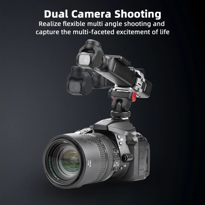 BRDRC%20Expansion%20Adapter%20For%20%20Osmo%20Pocket%203%20Mount%20Bracket%20Multifunctional%20Frame%20Holder%20Clip%20for%20Pocket%203%20Accessory%20with%20Strap%20-%20Image%207