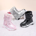 Winter Children's Cotton Boots, Insulated and Warm Snow Boots, Anti-slip and Durable Outdoor Boots. 