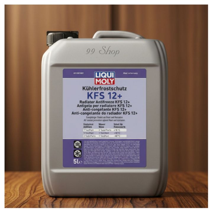 Liqui Moly Coolant Ready Mix (5li) radiator water coolant (red colour ) အနီရောင်