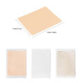 3 color Blank Tattoo Practice Skin Tattoo Skin Practice Double Sides Tattoo Skin Microblading Eyebrow Fake Skin Sheet. 