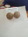 shampion colour  circle. studs earrings nice 100 %original jewellery nice quality. 