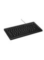 USB Wired Mini Keyboard, Slim Ergonomic Keyboard Small Compact Simple Wired Business Keyboard for Laptop and Desktop Computer, Plug and Play Small USB Keyboard. 