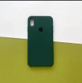 iPhone X/XS Silicone Logo Case Premium Soft Back Cover. 