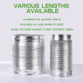 Kitchen Exhaust Aluminum Flexible pipe for chimney Kitchen hood pipe diameter 6 inch imported quality. 