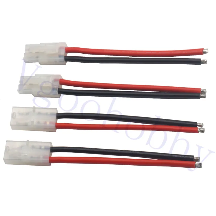 4Pairs%20Tamiya%20Style%20Plug%20Male%20Female%20Connector%20Adapter%20with%2010cm%2014AWG%20Silicon%20Wire%20Cable%20for%20RC%20Car%20Lipo%20Battery%20Charger%20-%20Image%204