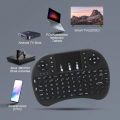 MRSVI I8 2.4G Mini Wireless Keyboard Classic Black Air Mouse Remote Control Touchpad for Android TV Box PC Smart TV. 