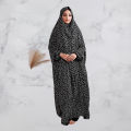 Stitched Namaz Chadar with Sleeves For Women and Girls All-Season Cotton Fabric Irani Modest Prayer Style Random Print Colors. 