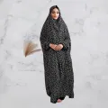 Stitched Namaz Chadar with Sleeves For Women and Girls All-Season Cotton Fabric Irani Modest Prayer Style Random Print Colors. 