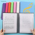 ★★★A4 Music Book Clip Piano Music Score Folder Spiral-Bound File Document Folder 40 Pages For Student. 