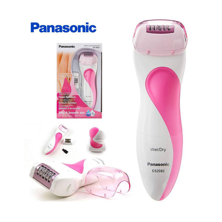 Panasonic ES2082 Battery Operated Ladies Body Hair Removal Epilator