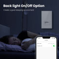 AVATTO Tuya WiFi/Zigbee Smart Light Switch with Socket,Brazil Stand 16A Touch Button Wall Switch,Work for Alexa  Home lightify. 