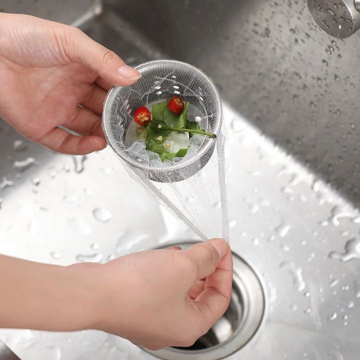 200/100pcs%20Disposable%20Sink%20Filter%20Mesh%20Bags%20Kitchen%20Sink%20Strainer%20Drain%20Hole%20Anti-blocking%20Garbage%20Bag%20Cleaning%20Strainers%20Net%20-%20Image%202