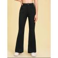 Ladies Formal Flare Pant High Waist Wide Leg Pants for Women Business Casual Trousers. 