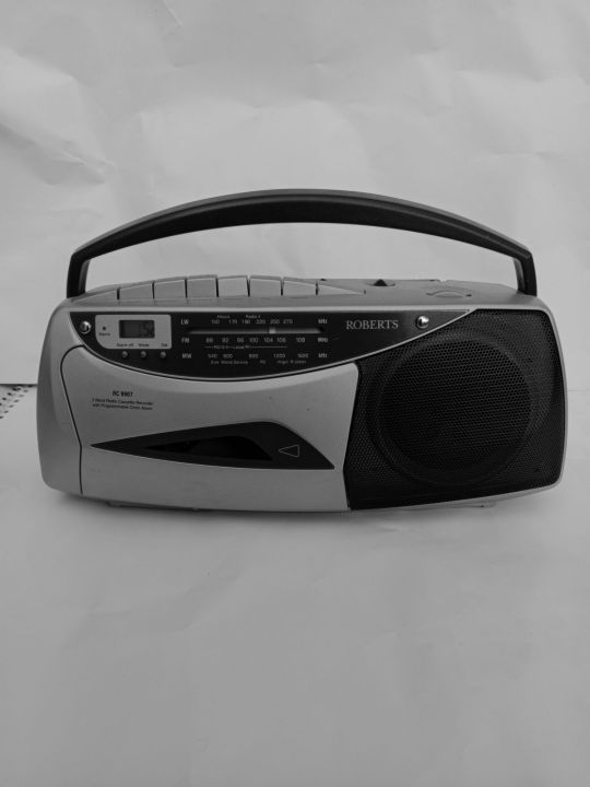 Radio Roberts FM.MW With Cassette player Antique Model Vintage Style Working all Best Condition working AC Power Supply