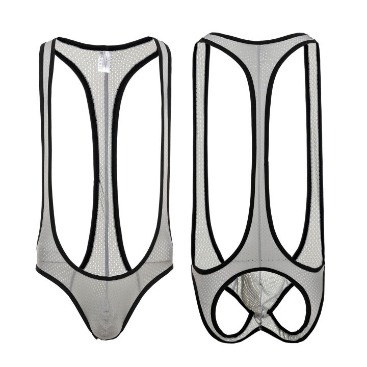 Mesh%20Sexy%20Lingerie%20Bodysuit%20Mens%20Backless%20One%20Piece%20Jockstrap%20Wrestling%20Singlet%20Bondage%20Mankini%20Body%20Suit%20Briefs%20-%20Image%206