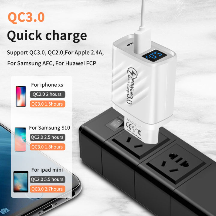 USB%20Charger%2020W%20Fast%20Charging%20Mobile%20Phone%20Adapter%20For%20iPhone%2014%20%20%20%20Quick%20Charge%203.0%20Wall%20USB%20Charger%20Adapter%20-%20Image%203
