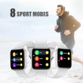 Smart Watch for Men & Women – IP68 Waterproof Fitness Tracker – Sports Watch with Heart Rate & Sleep Monitor – Pedometer & Smart Notifications (WhatsApp, Calls, Messages) – Activity Bracelet for Android & iOS – Stylish & Comfortable Wearable Tech.. 
