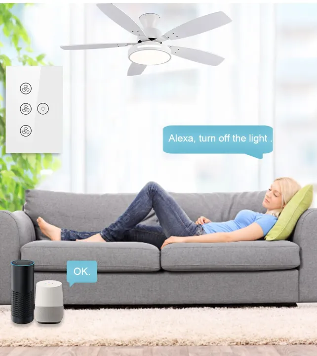 AlexXi%20Smart%20Home%20Wifi%20Fan%20Light%20Switch%20AU/US%20Ceiling%20Fan%20Lamp%20Switch%20Tuya%20Speed%20Control%20Works%20With%20Alexa%20%20-%20Image%202