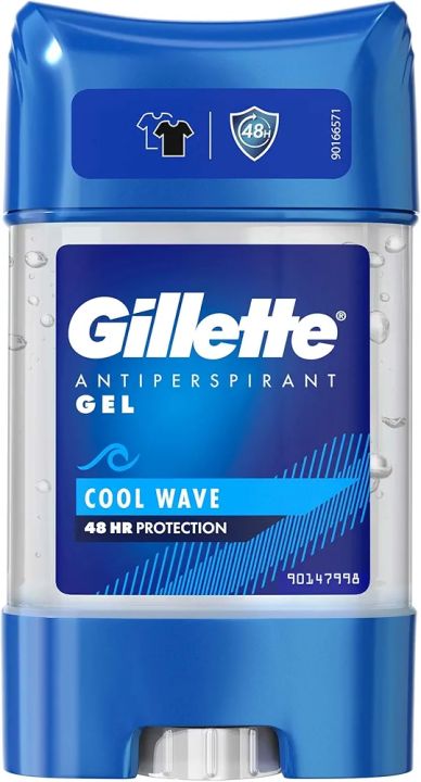 GILLETTE DEO STICK ENDURANCE COOL WAVE ANTIPERSPIRANT GEL 70ML
