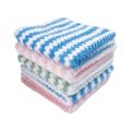 Coral Fleece Dishcloths Thickened Kitchen Cleaning Towel Absorbent Non-stick Oil Microfiber Rag Pan Pot Dish Wipe Cloth. 