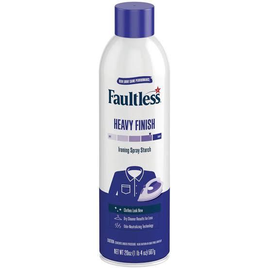 Faultless Heavy Finish Ironing Spray Starch