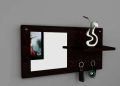 Droopy Wall Hanging Key Holder with Mirror & Shelf by Antique house. 