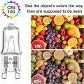 10PCS G9 120V 25W 40W 60W Eco Halogen Light Bulbs LED Lamp Bulbs Inserted Beads Crystal Lamp Halogen Bulb. 
