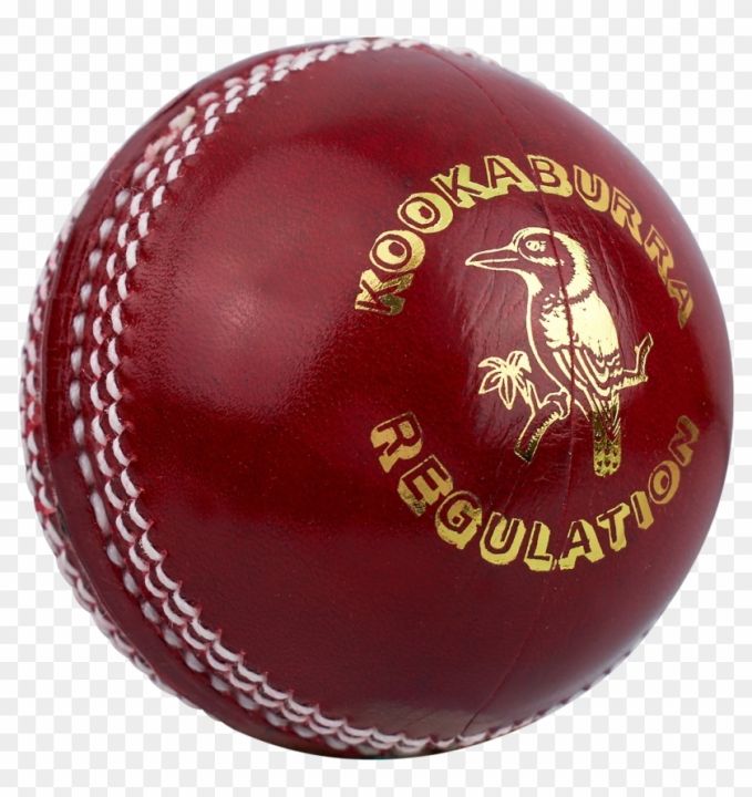 Original KookaBurra Red Hard Ball for Cricket