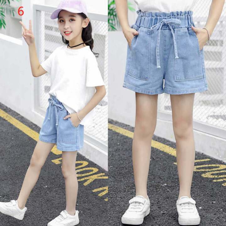 Girls%20denim%20pants%20Korean%20wide%20leg%20pants%20-%20Image%205