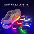 LED Luminous Shoe Clip Light Outdoor Running Cycling Bicycle RGB Novelty Lighting Safety Night Warn Lamp Glowing Zapato Ciclismo.
