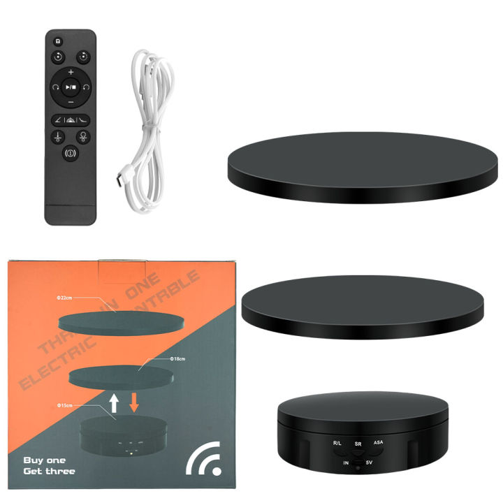 Photography%20Turntable%20Electric%20Rotating%20Display%20Stand%20360%20Degree%20with%20Remote%20Control%20Motorized%20Turntable%20for%20Photos%20or%20Videos%20-%20Image%207