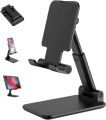 Adjustable Cell Phone Stand, Foldable Phone Holder Tablet Stand for Desk, Angle Height Adjustable Cell Phone Stand universal and foldable phone stand, mobile desktop phone stand adjustable for video calls, portable phone stand, (No Color Choice). 