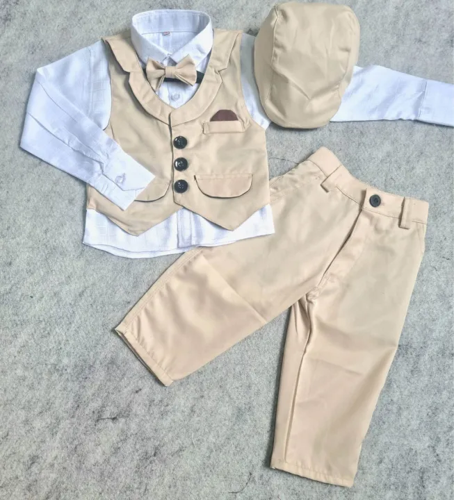 5pcs%20PARTY%20DRESS%20SET%20FOR%20KIDS%20(%20full%20sleeves%20shirt%20,%20full%20pant%20,%20vest/koti%20and%20bow%20tie%20)%20-%20Image%202