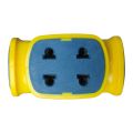 Just Extension board - Electric extension board (809) with 4 sockets - 4 Sockets Power Extension Board Good Materials Plastic And Metal - Just board no cable. 