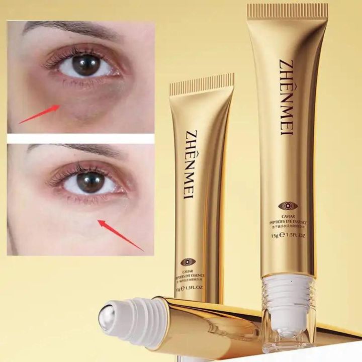 Zhenmei Caviar Peptide Eye Essence Roller 15g
 *