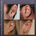 G23 Titanium Hoop Earrings 18G Small Huggie Hoop Earrings 8mm/10mm/12mm Cartilage Sensitive Ears Multiple Stack Piercing Jewelry. 